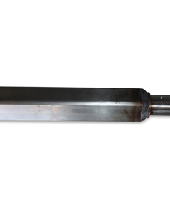 Shaft 50x2468 w/couplg. neck D=40mm f/a. SST-L-6000L square